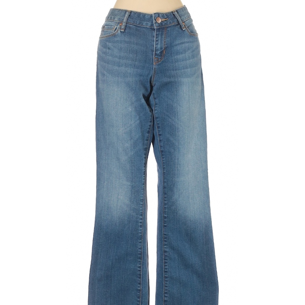 Gap 1969 Perfect Boot Jean Medium Wash Mid Rise